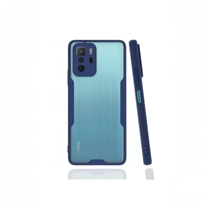 Xiaomi Poco X3 GT Kılıf Platin Silikon - Lacivert