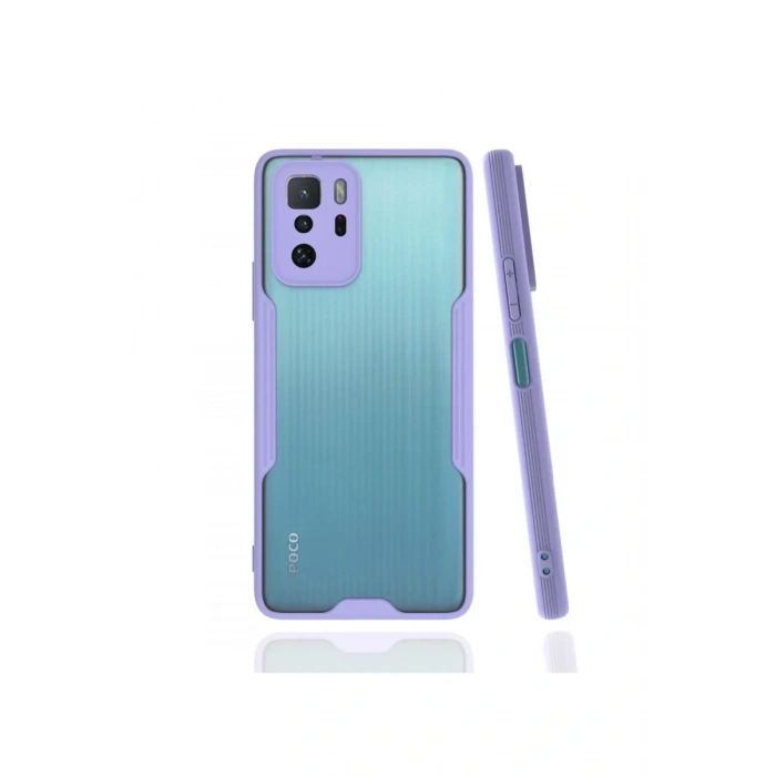 Xiaomi Poco X3 GT Kılıf Platin Silikon - Lila