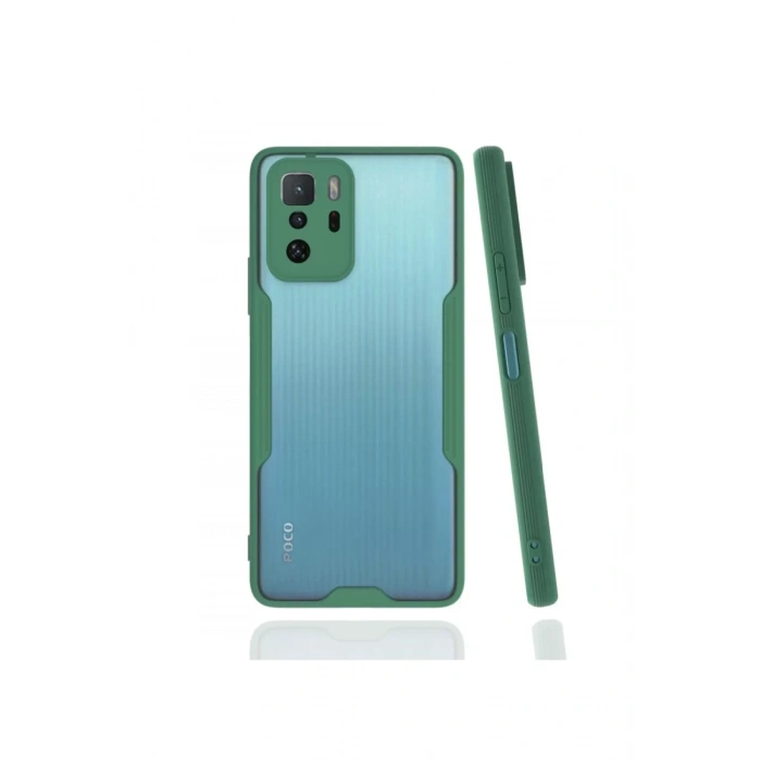 Xiaomi Poco X3 GT Kılıf Platin Silikon - Yeşil