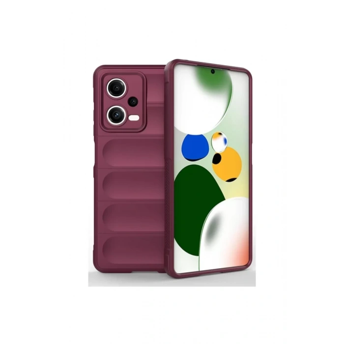 Xiaomi Poco X5 5G Kılıf Optimum Silikon - Bordo