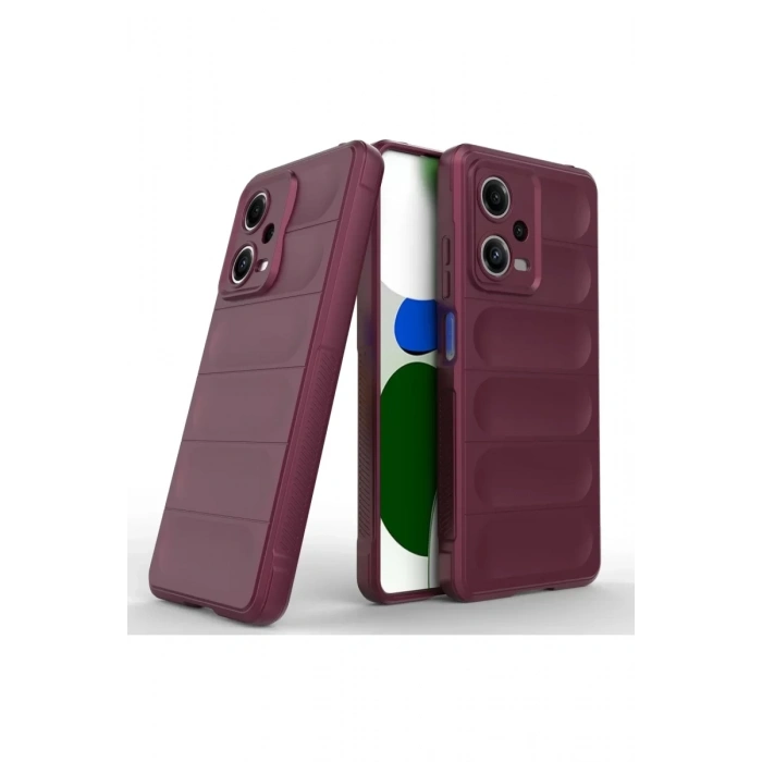 Xiaomi Poco X5 5G Kılıf Optimum Silikon - Bordo