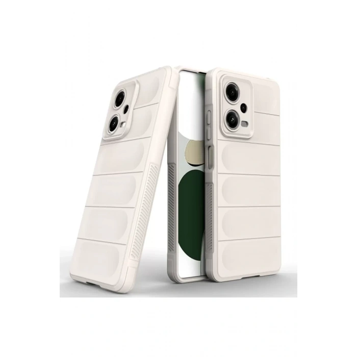 Xiaomi Poco X5 5G Kılıf Optimum Silikon - Krem