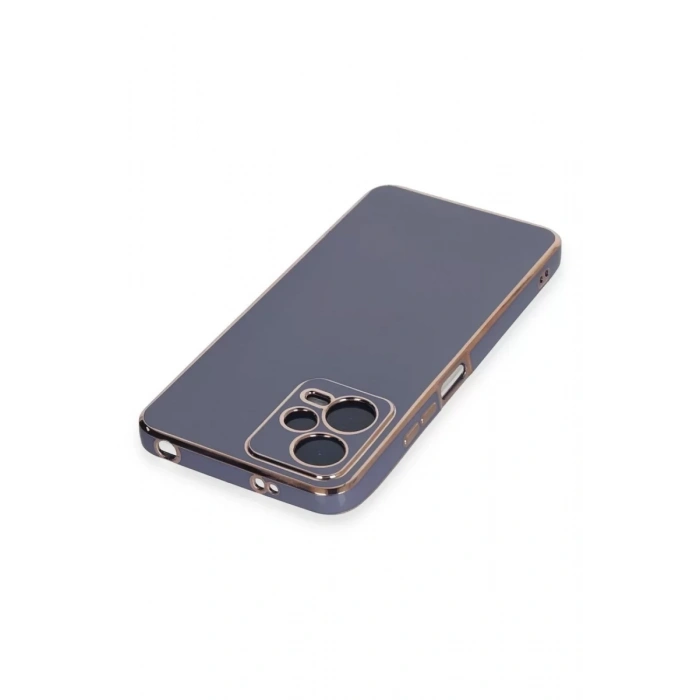 Xiaomi Poco X5 5G Kılıf Volet Silikon - Mavi