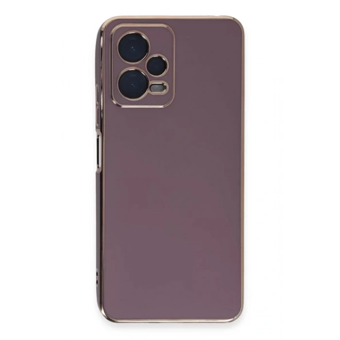 Xiaomi Poco X5 5G Kılıf Volet Silikon - Mor