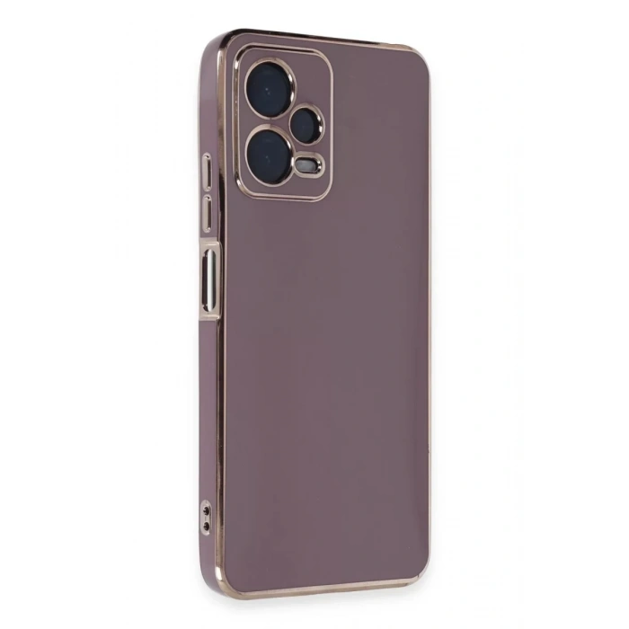 Xiaomi Poco X5 5G Kılıf Volet Silikon - Mor