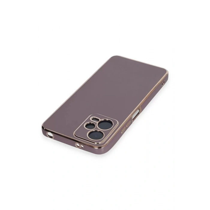 Xiaomi Poco X5 5G Kılıf Volet Silikon - Mor