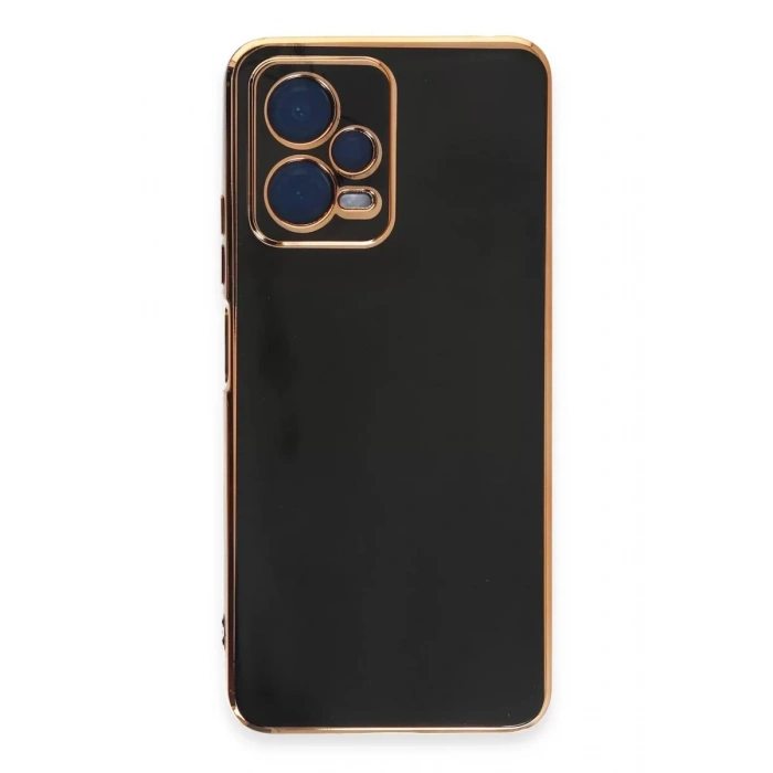 Xiaomi Poco X5 5G Kılıf Volet Silikon - Siyah