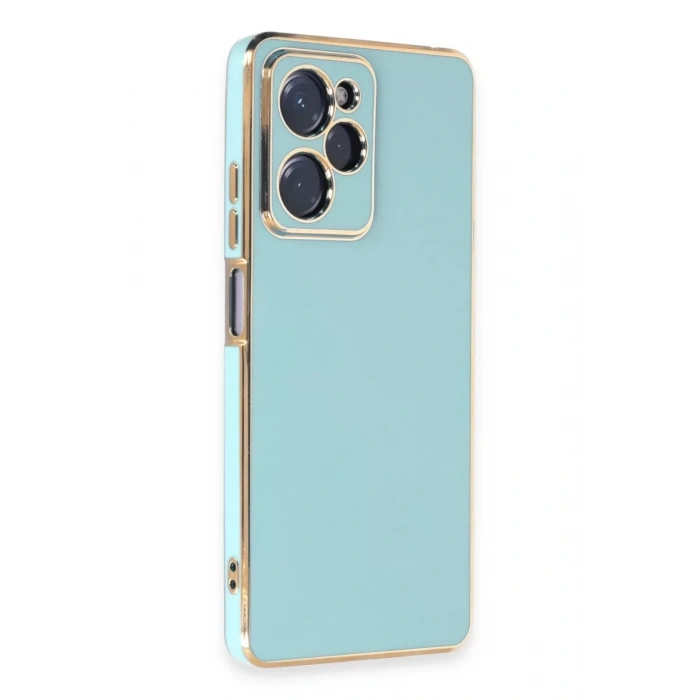 Xiaomi Poco X5 Pro 5G Kılıf Volet Silikon - Açık Yeşil
