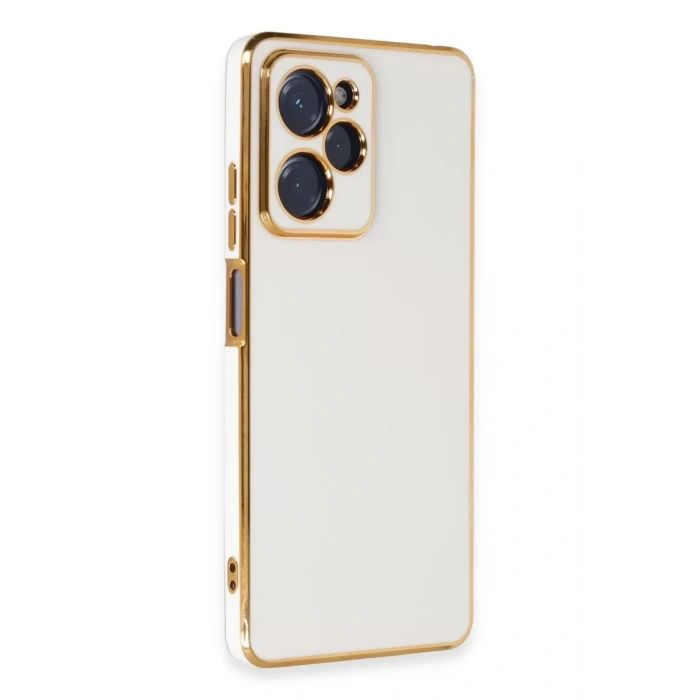 Xiaomi Poco X5 Pro 5G Kılıf Volet Silikon - Beyaz