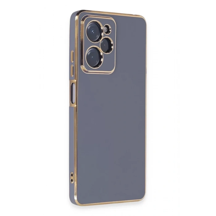 Xiaomi Poco X5 Pro 5G Kılıf Volet Silikon - Mavi