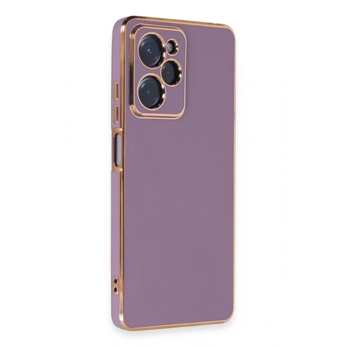 Xiaomi Poco X5 Pro 5G Kılıf Volet Silikon - Mor