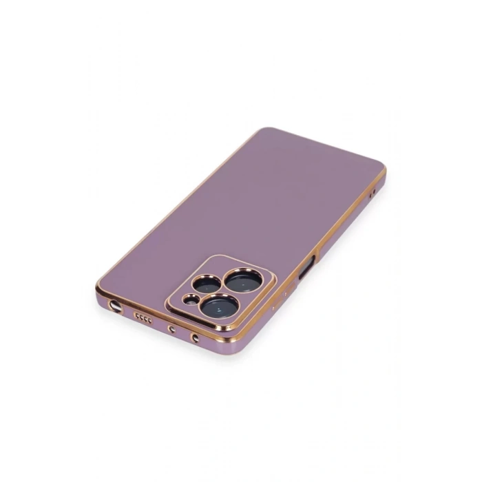Xiaomi Poco X5 Pro 5G Kılıf Volet Silikon - Mor