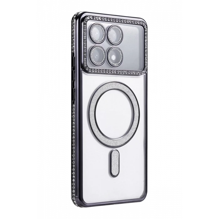 Xiaomi Poco X6 Pro Joke Simli Magneticsafe Kılıf - Siyah