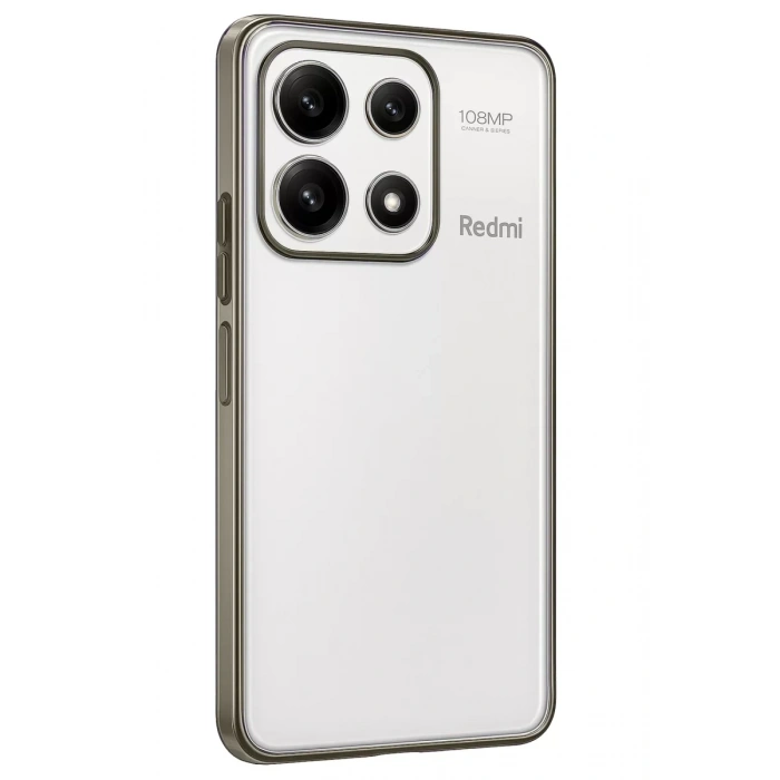 Xiaomi Poco X6 Pro Kılıf Lensli Silikon - Gold