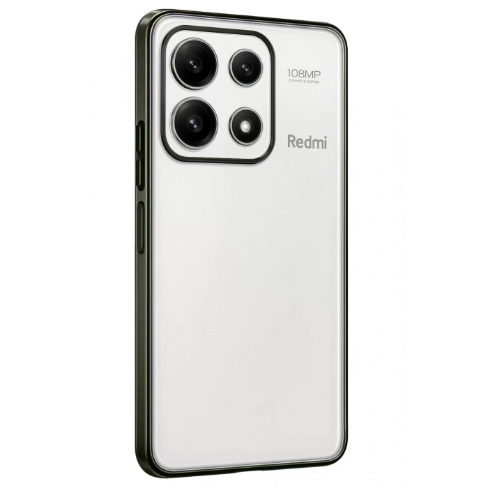Xiaomi Poco X6 Pro Kılıf Lensli Silikon - Yeşil