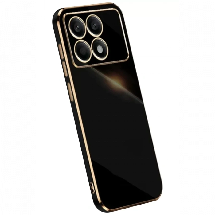 Xiaomi Poco X6 Pro Kılıf Volet Silikon - Siyah