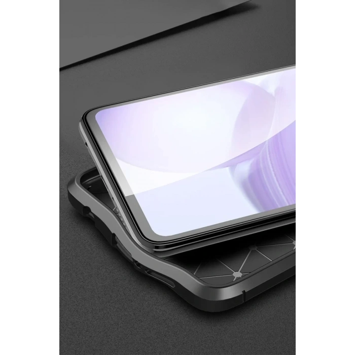 Xiaomi Pocophone X3 Kılıf Auto Focus Kapak - Kırmızı