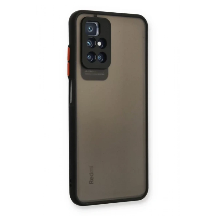 Xiaomi Redmi 10 2022 Kılıf Montreal Silikon Kapak - Siyah