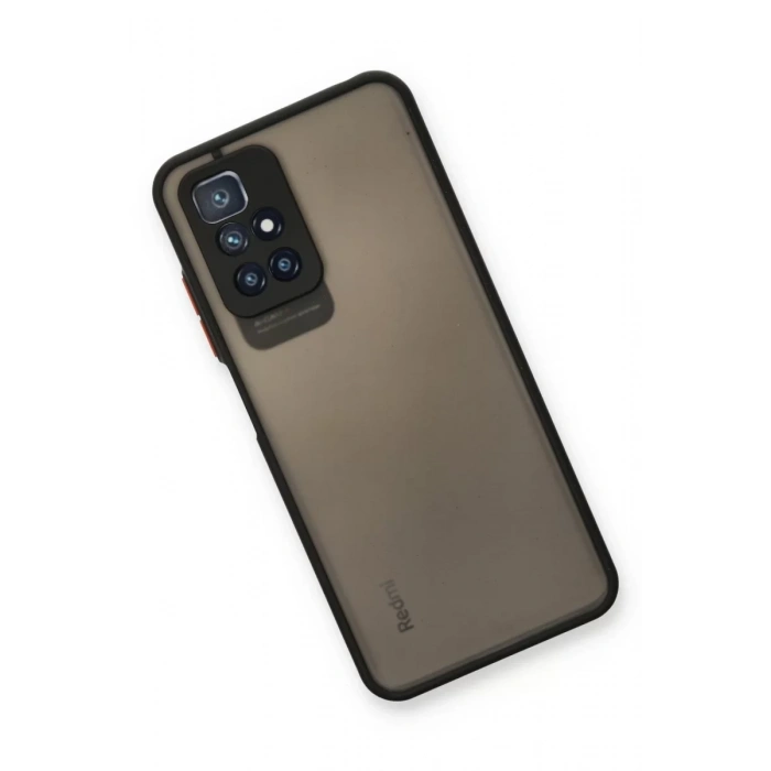 Xiaomi Redmi 10 2022 Kılıf Montreal Silikon Kapak - Siyah