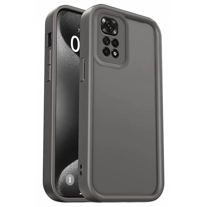 Xiaomi Redmi 10 2022 Kılıf Viera Silikon - Gri