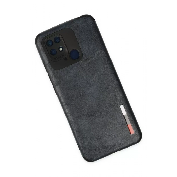 Xiaomi Redmi 10C Kılıf Loop Deri Silikon - Lacivert