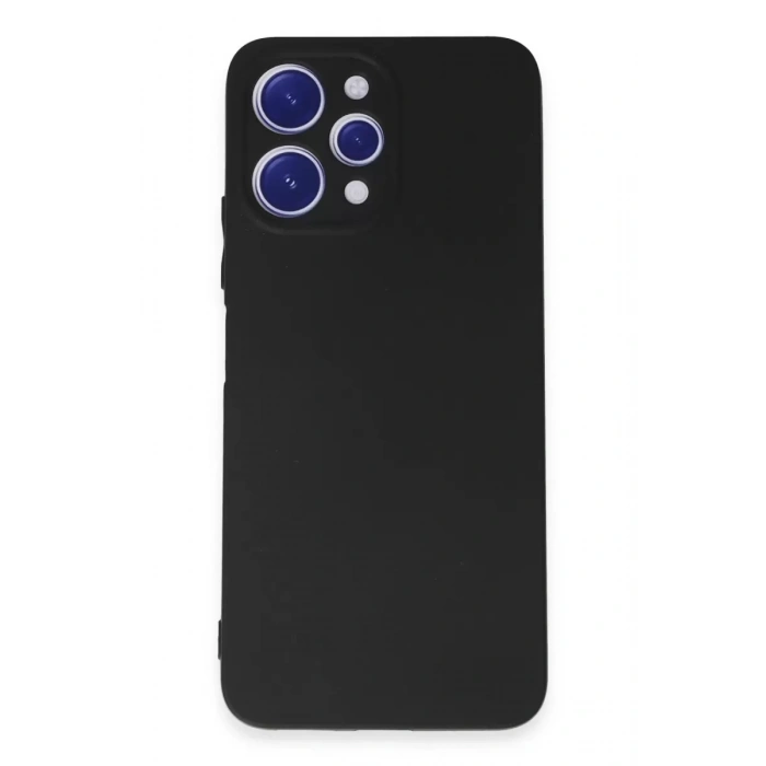 Xiaomi Redmi 12 Kılıf First Silikon - Siyah