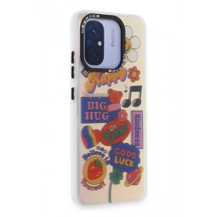 Xiaomi Redmi 12C Kılıf Estoril Desenli Kapak - Estoril - 15