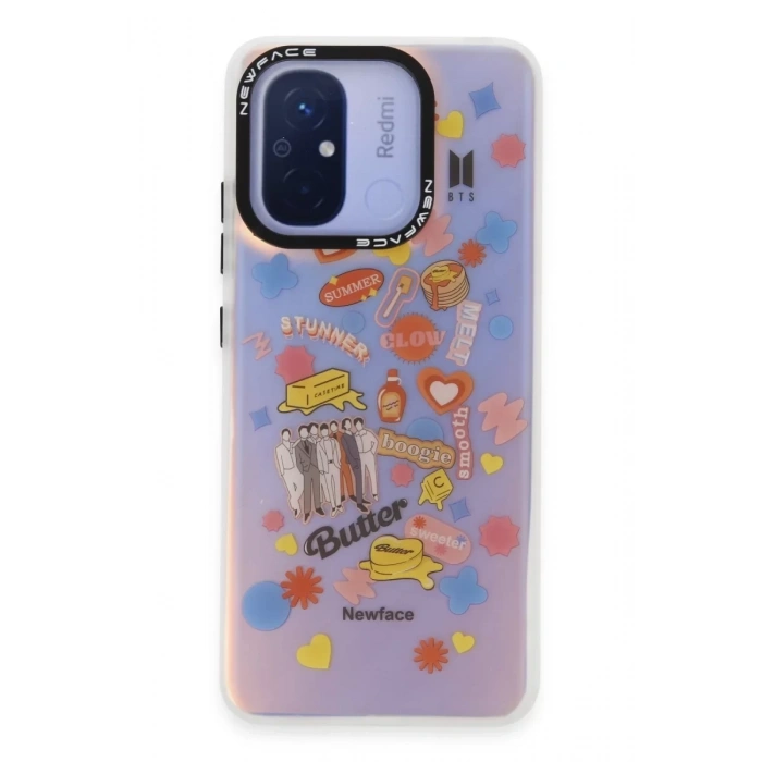 Xiaomi Redmi 12C Kılıf Estoril Desenli Kapak - Estoril - 16