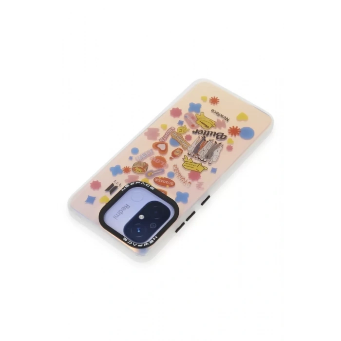 Xiaomi Redmi 12C Kılıf Estoril Desenli Kapak - Estoril - 16