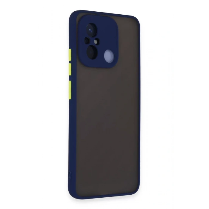 Xiaomi Redmi 12C Kılıf Montreal Silikon Kapak - Lacivert