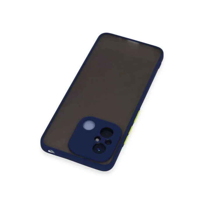 Xiaomi Redmi 12C Kılıf Montreal Silikon Kapak - Lacivert