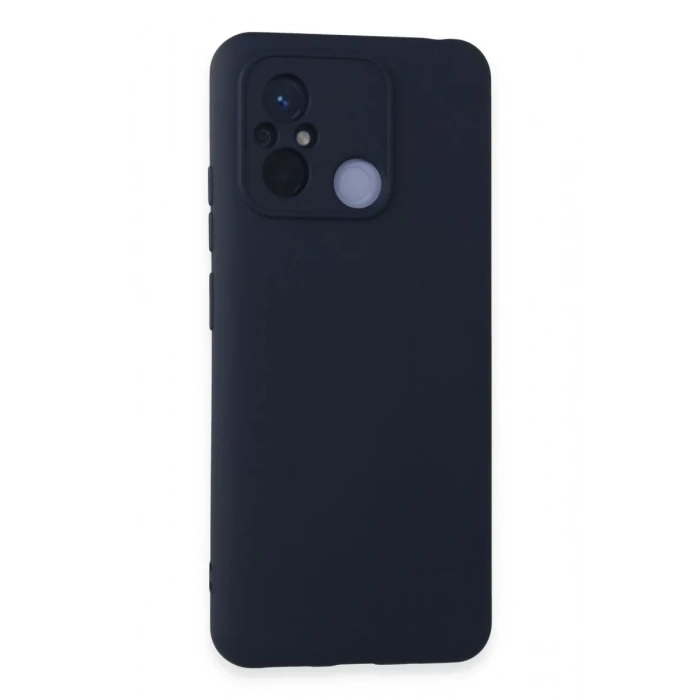 Xiaomi Redmi 12C Kılıf Nano içi Kadife Silikon - Lacivert