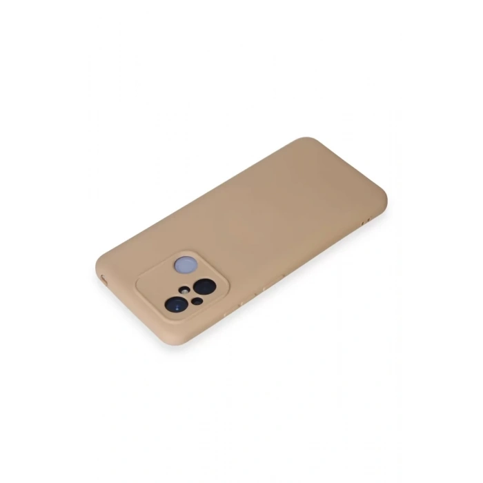 Xiaomi Redmi 12C Kılıf Nano içi Kadife Silikon - Pudra