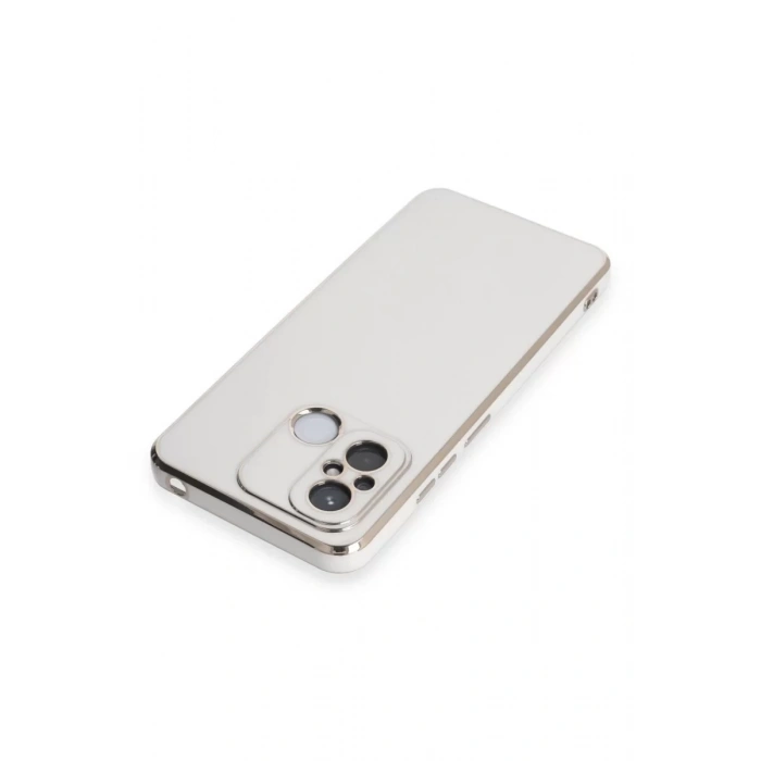 Xiaomi Redmi 12C Kılıf Volet Silikon - Beyaz