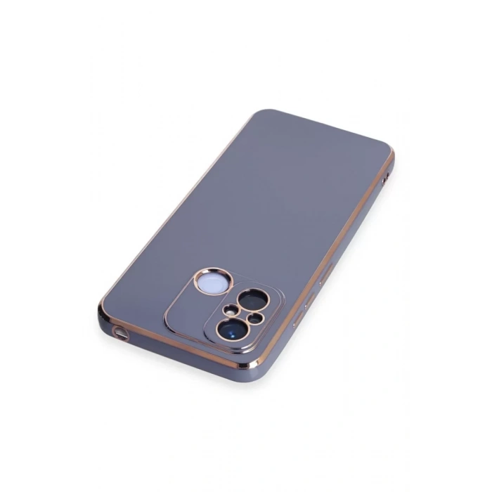 Xiaomi Redmi 12C Kılıf Volet Silikon - Mavi