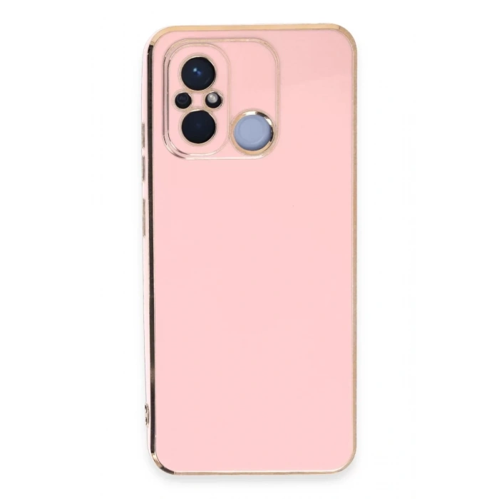 Xiaomi Redmi 12C Kılıf Volet Silikon - Pembe