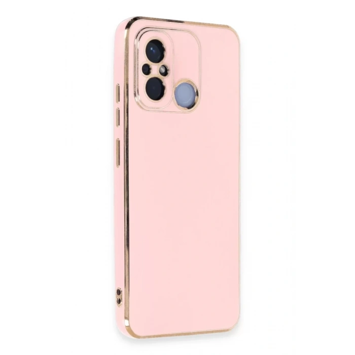 Xiaomi Redmi 12C Kılıf Volet Silikon - Pembe
