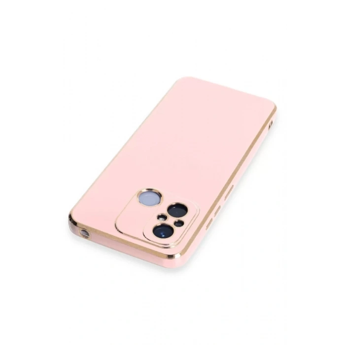 Xiaomi Redmi 12C Kılıf Volet Silikon - Pembe