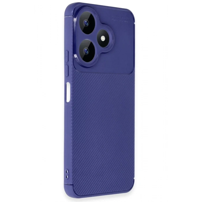 Xiaomi Redmi 13 4G Kılıf Auto Focus Karbon Kapak - Lacivert