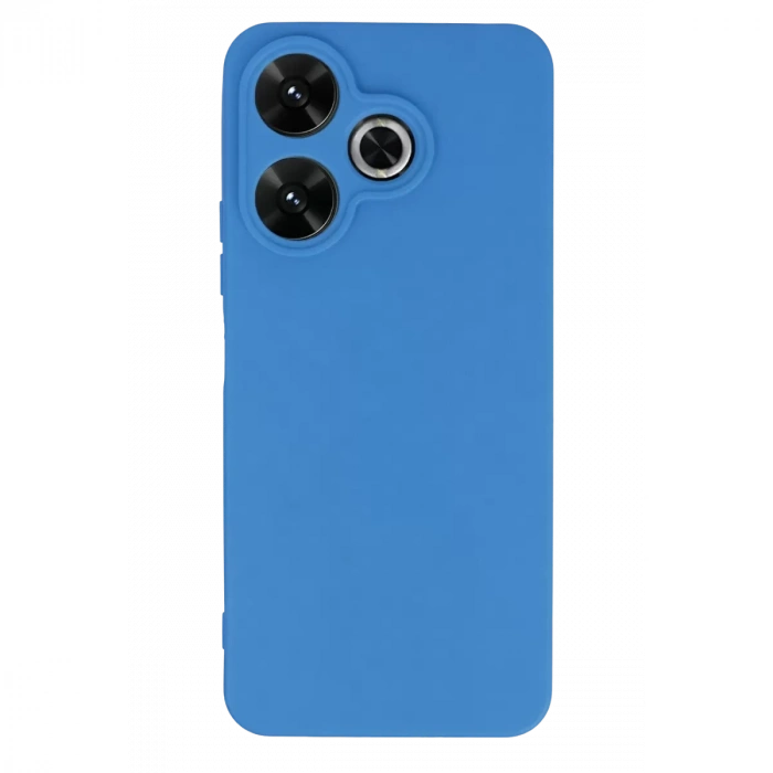 Xiaomi Redmi 13 4G Kılıf First Silikon - Mavi