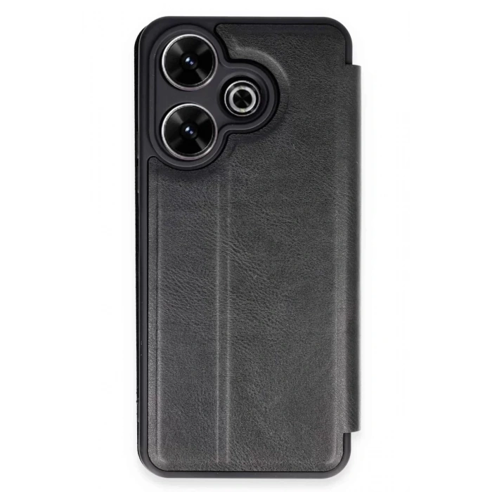 Xiaomi Redmi 13 4G Kılıf Flip Cover - Siyah