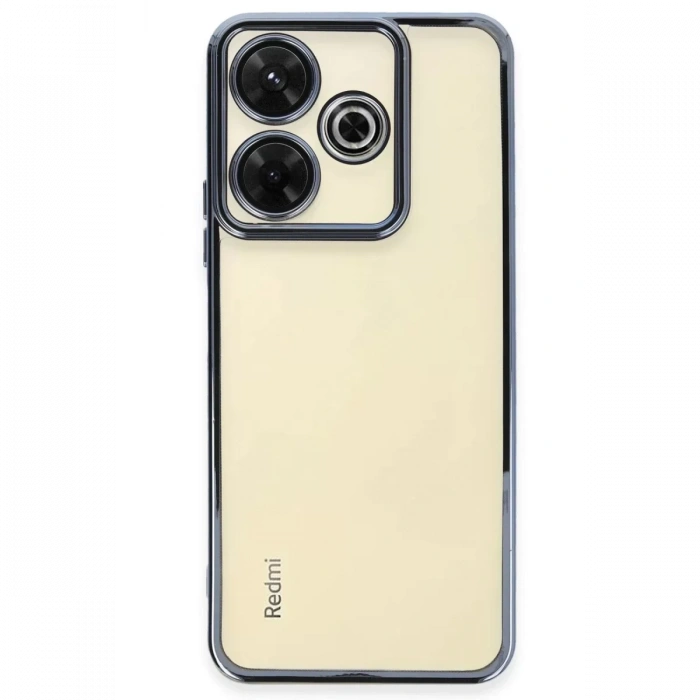 Xiaomi Redmi 13 4G Kılıf Lensli Silikon - Açık Mavi
