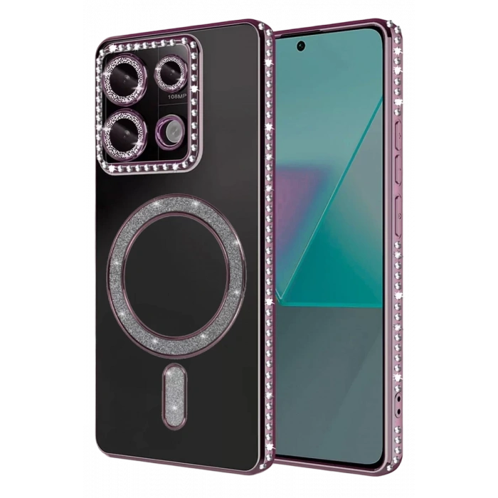 Xiaomi Redmi 13C Joke Simli Magneticsafe Kılıf - Pembe