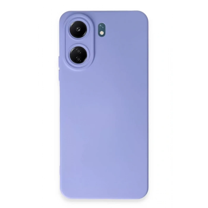 Xiaomi Redmi 13C Kılıf Nano içi Kadife Silikon - Lila