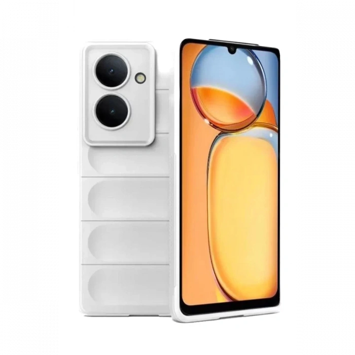 Xiaomi Redmi 13C Kılıf Optimum Silikon - Krem