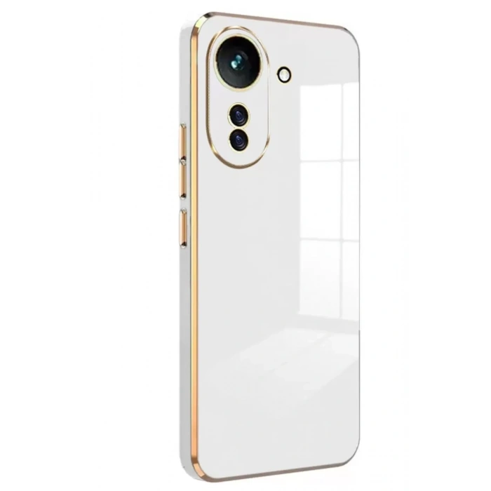 Xiaomi Redmi 13C Kılıf Volet Silikon - Beyaz