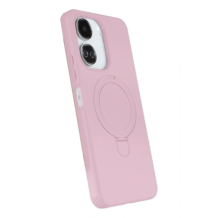 Xiaomi Redmi 13C Regal Magsafe Standlı Kapak - Açık Pembe