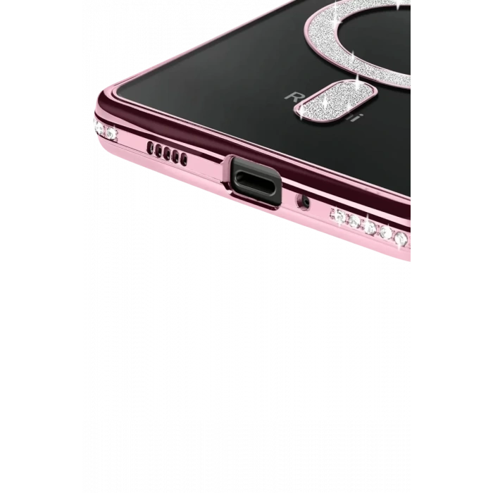 Xiaomi Redmi 14C Joke Simli Magneticsafe Kılıf - Pembe