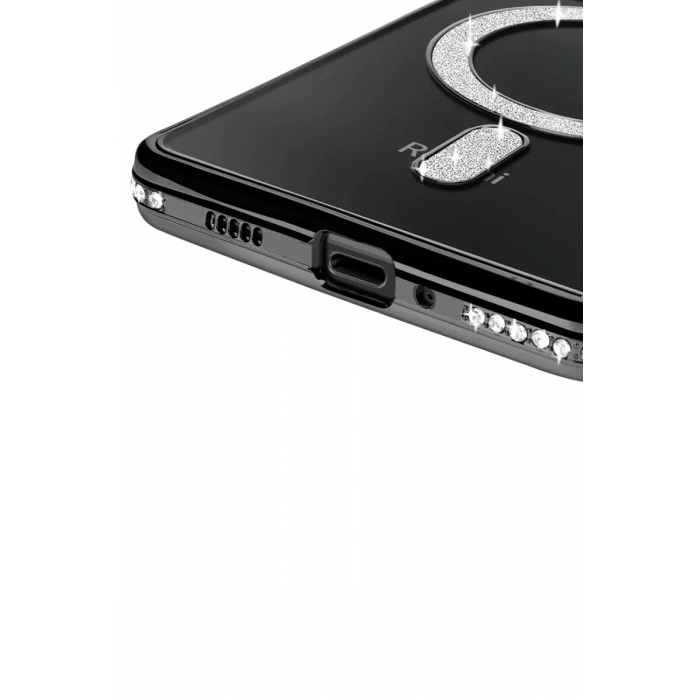 Xiaomi Redmi 14C Joke Simli Magneticsafe Kılıf - Siyah