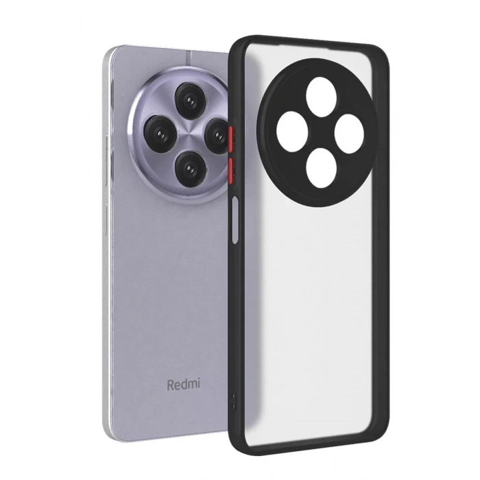 Xiaomi Redmi 14C Kılıf Montreal Silikon Kapak - Siyah